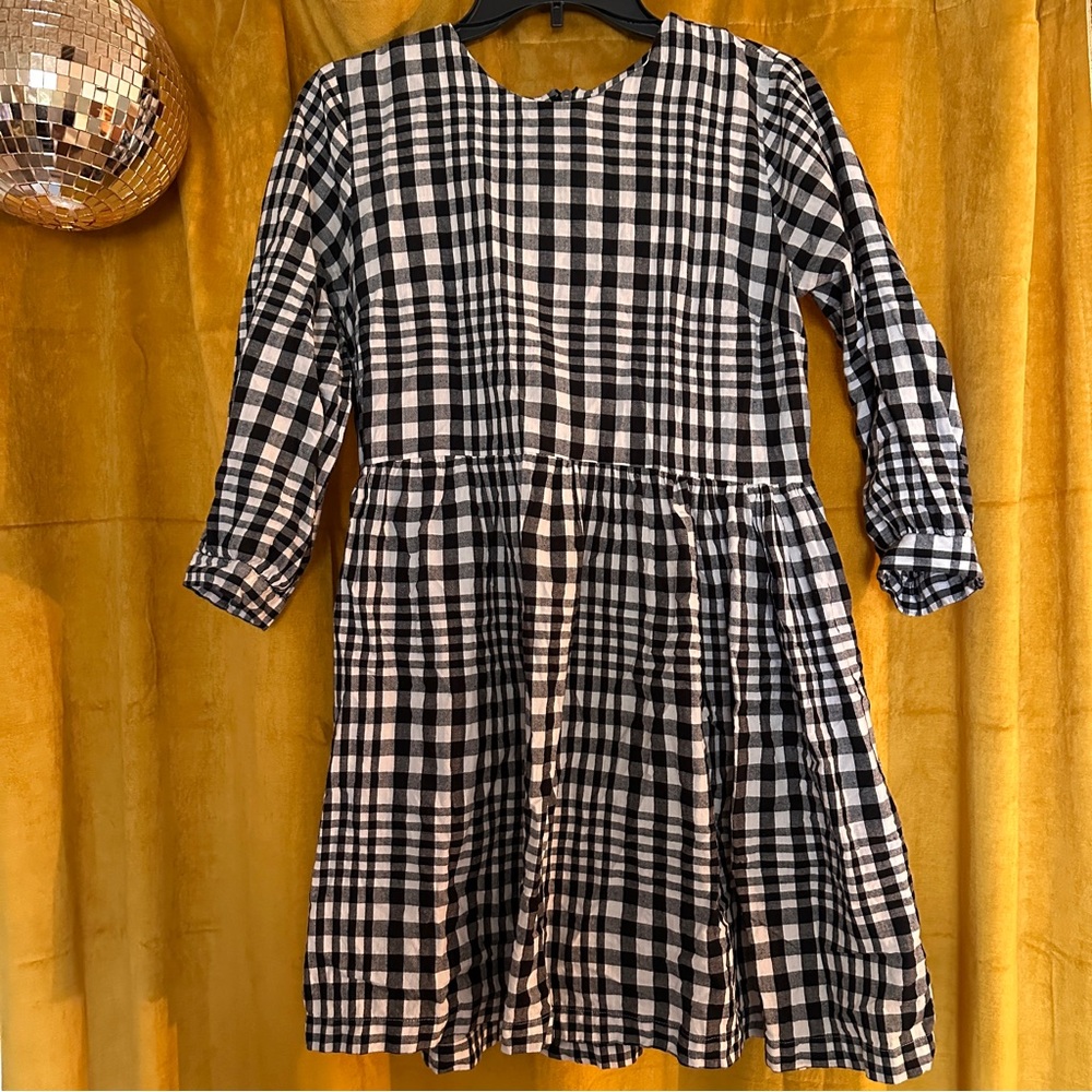 Topshop gingham dress